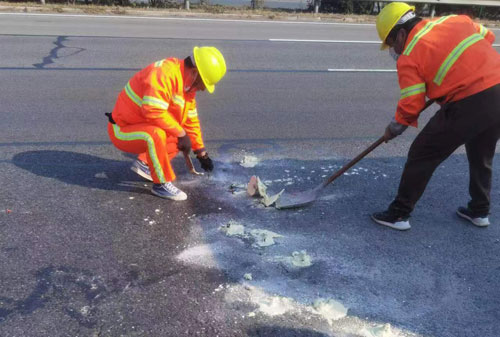 浑南公路下沉注浆加固